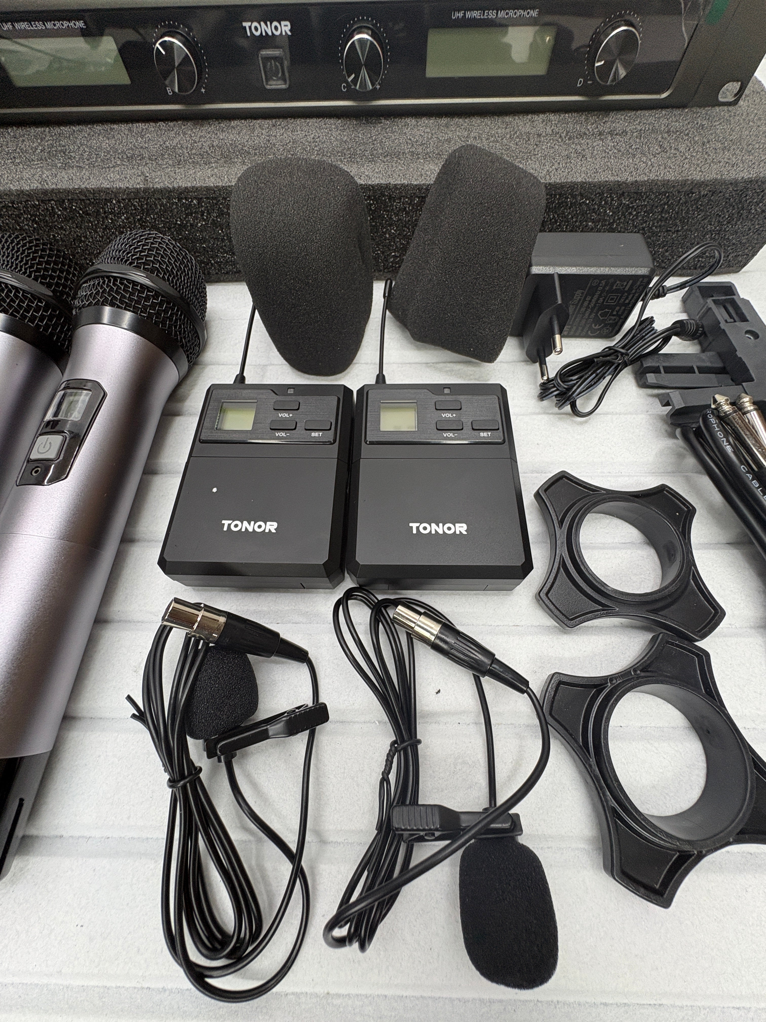 TONOR TW842 UHF Funkmikrofon Set