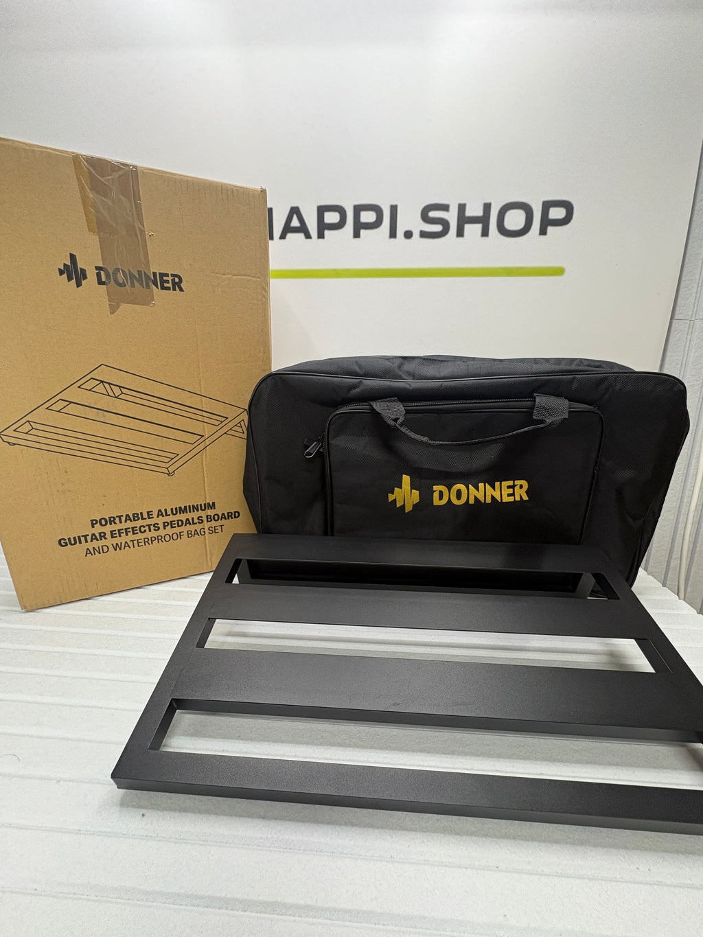 Donner DB-3 Aluminium Pedalboard inkl. Tasche