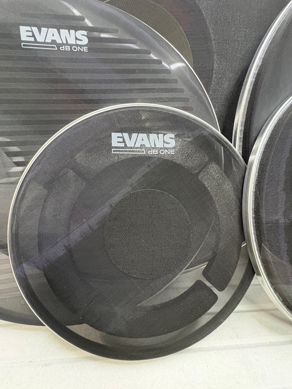 Evans dB One Drumhead Pack – 5-teiliges Low Volume Schlagzeugfell-Set