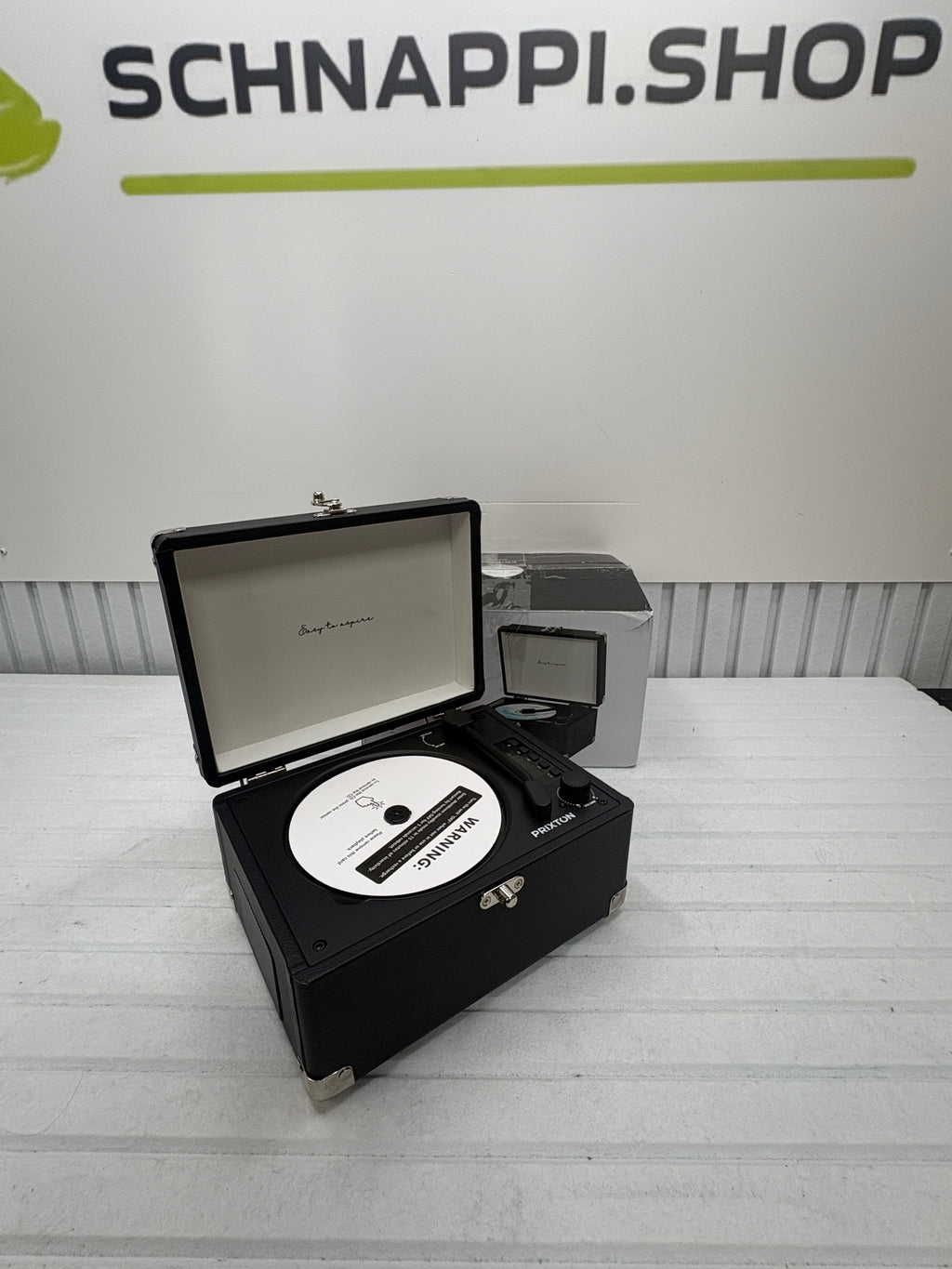 PRIXTON Boogie Retro CD-Player – Bluetooth, FM-Radio & USB