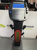 Das Easy Karaoke EKS878BT ist ein professionelles CDG-Karaoke-System mit 6 Lautsprechern, Bluetooth-Konnektivität und 2 Mikrofonen