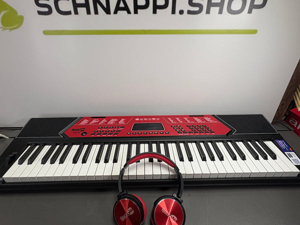 RockJam RJ6170 61 Tasten Keyboard, Ständer, Sitzbank, Kopfhörer