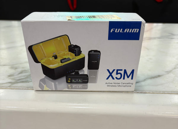 FULAIM X5M Lavalier Mikrofon, Videoaufnahmen, Podcast, Streaming, Interview YouTube TikTok