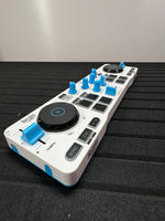 HERCULES DJ Controller Mix Blue Edition mit 10 Gbps Kabel