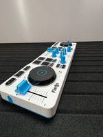 HERCULES DJ Controller Mix Blue Edition mit 10 Gbps Kabel