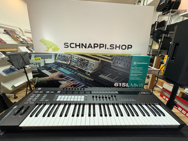 Novation 61SL MkIII 61-Key MIDI-Controller-Keyboard mit 49 Tasten
