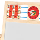 Spieltafel aus Holz Lerntafel Tafel für Kinder inkl. Kreide u. Marker