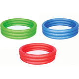 Bestway 3-Ring Pool Planschbecken in 3 Farben 102 x 25cm Kinder Becken Pool