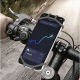Trizand 360° Fahrrad Smartphone Halterung Handy Halter Silikon Motorrad Roller