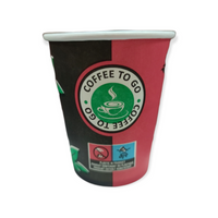 Coffee TO GO Becher 200ml (0,2L) Kaffeebecher 50-1000 Stück Kaffee Becher Einweg