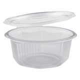 50 Stück Achteckbecher mit Deckel (PP) 750ml transparent Verpackungsbecher Salatbecher ripboxx Behälter