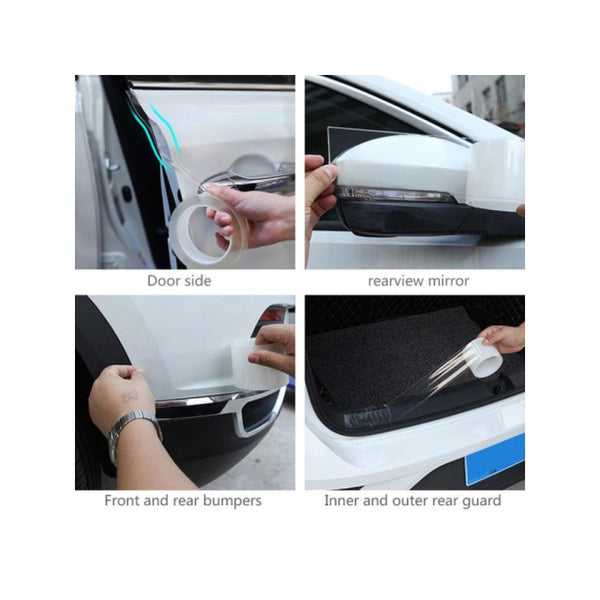 Schutzband für die Auto Einstiegsleisten 30mm x 5m Kofferraum Tür –  www.