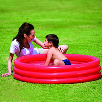 Bestway 3-Ring Pool Planschbecken in 3 Farben 102 x 25cm Kinder Becken Pool
