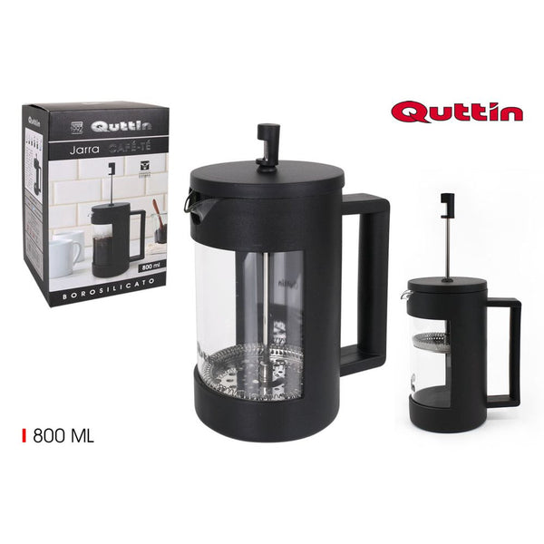 Quittin Jarra DESIGN French Press 800ml Kaffee Presse Coffee Maker