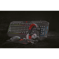 Gaming 4 in 1 Combo - Kopfhörer - Tastatur - Mouse - Mousepad Gamer Set
