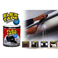 FLEX TAPE - wasserdichtes Klebeband schwarz wasserfest kleben abdichten reparieren