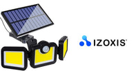 IZOXIS SOLAR Außenlampe mit 171 LED´s Außenleuchte Outdoor Lampe Bewegungssensor Dämmerungssensor