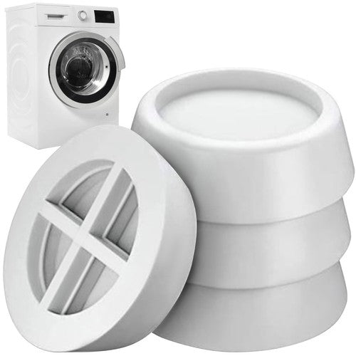 4 Stck. Anti Vibrations Pads für Waschmaschinen Lautsprecher Sofas Kühlschränke Spülmaschine