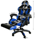Malatec Gaming Stuhl blau Gamer Sessel Racing Racer
