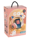 CATS Bluetooth Kopfhörer mit Katzenohren weiß RGB Licht 5.0 Wireless Kinder Mädchen
