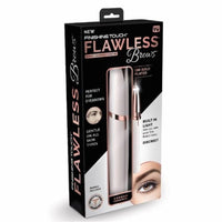 Mini Augenbrauen Epilierer FLAWLESS BROWS 18K Gold mit LED Beleuchtung