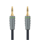 100% Kupfer! Bandridge 2m Klinken Kabel 2 x 3,5 mm Male Kleine Klinke Audio