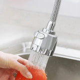 Wassersparend & Flexibel! 360° Wasserhahn Verlängerung Aufsatz Küchenarmatur